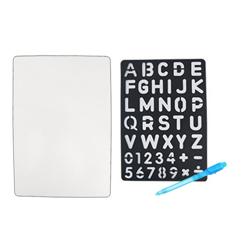 BunnyPony LED Note Board with Colors, Writing Tablet Board for
