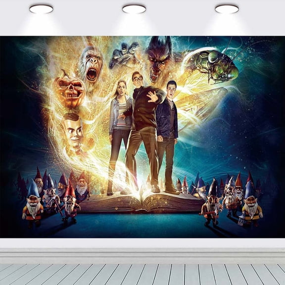 Goosebumps school Background Banner Birthday Backdrop Party Supplies Taspestry Wall Decor Poster Lover