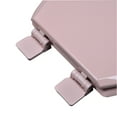 thumbnail image 3 of BathDecor Premium Venetian Pink Molded Round Wood Toilet Seat with Adjustable Release 'N' Clean? Hinge and OSG?, 3 of 4