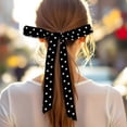 thumbnail image 2 of Unique Bargains 1 Pc Scarf Headband Printed Pattern Neck Scarf for Women Black White, 2 of 5