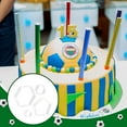 thumbnail image 2 of Football Pattern Cookie Cutters Cake Fondant Hexagon Cutter for Kitchen DIY Decorating Tools, 2 of 6