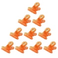 thumbnail image 2 of 10x Plástico Acrílico Soak Off Cap Removedor de Herramienta de Envoltura - naranja Macarena Clip de uñas de acrílico, 2 of 8