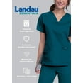 thumbnail image 4 of Landau Snap V-Neck Scrub Top (Women), 4 of 10