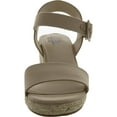 thumbnail image 3 of LifeStride Womens Tango Espadrille Ankle Strap Wedge Sandals, 3 of 3