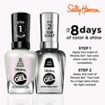 thumbnail image 2 of Sally Hansen Miracle Gel Nail Polish, 785 Twinkle Whites, 0.5 fl oz, No UV Lamp Needed, 2 of 11