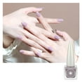 Water Based Nail Polish Micro Glue Quick Drying Non Baking Durable Non Peelable Student Sequins