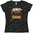 thumbnail image 3 of Inktastic Idaho Vacation Bear Silhouette Women's T-Shirt, 3 of 5