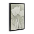 thumbnail image 2 of Stupell Industries Traditional Faded Tulips Pencil Sketch Black Floating Frame Canvas Art, 17 x 25, by Petals Prints Design, 2 of 8