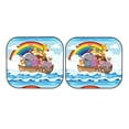 thumbnail image 7 of Balery 2 Piece Rainbow Animals on Noah's Ark Car Windshield Sun Shade|Foldable Front Windshield Shade for Car Front Window for Most Sedans SUV Truck-Large, 7 of 7