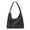 Black, variant on Uobin Elegant Minimalist Soft Shoulder Bag Timeless Pure Color Carryall For Daily Commute