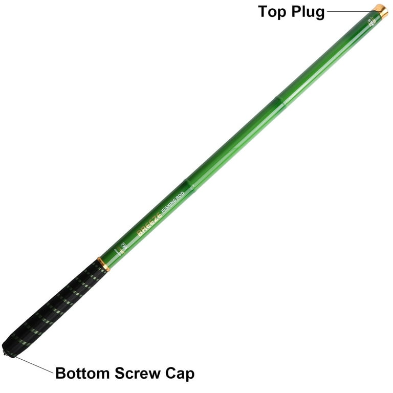 Goture 1 Piece Carp Fishing Pole, Carbon Fiber Ultralight