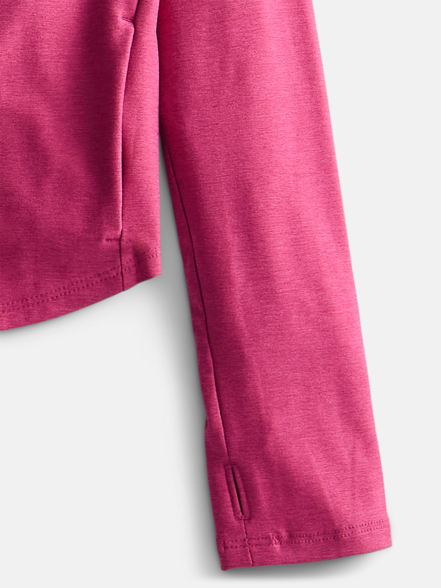 Athletic Works Girls ButterCore Full Zip Jacket, Sizes 4-18