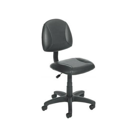 Boss Office Products Posture Task Chair with Casters, Black