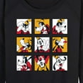 thumbnail image 3 of Mickey & Friends - Goofy Grid - Women's Lightweight French Terry Long Sleeve Shirt, 3 of 5