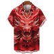 thumbnail image 3 of Las camisas más nuevas para hombres, camisa hawaiana con estampado 3D de dragón, camiseta de uso diario para hombres, camisa casual de animales para hombres, ropa de moda para hombres, blusas, 3 of 5