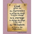 thumbnail image 2 of Sign God Serenity Prayer Positive Inspiring Quote Vintage Retro Tin Metal Decor Sign Home Wall Decor 8x12, 2 of 4