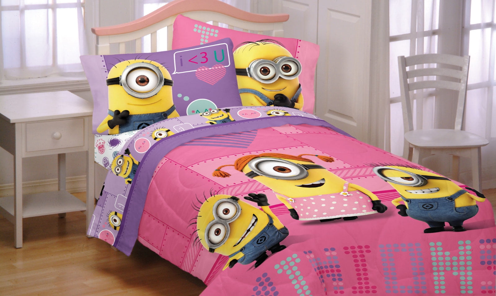 New Despicable Me Minions Bed Sheets Set Bedding Sheets