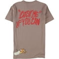 thumbnail image 2 of Elevenparis Mens Bad Guys Never Win Graphic T-Shirt, Brown, Small, 2 of 2