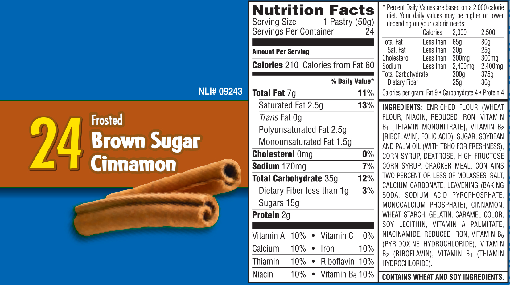 Pop Tart Nutrition Facts Brown Sugar Besto Blog