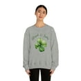 thumbnail image 2 of Four Leaf Clover St Patricks Day Women's Sweatshirt Irish Shirt, 2 of 4