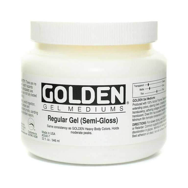 Golden Regular Gel - Matte 16 oz