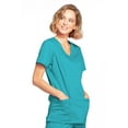 thumbnail image 5 of Cherokee Workwear Core Stretch Women's Scrubs Top Mock Wrap 4728, 5 of 6