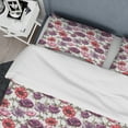 thumbnail image 4 of Designart 'Colorful Abstract Floral Pattern' Traditional Duvet Cover Set, 4 of 4