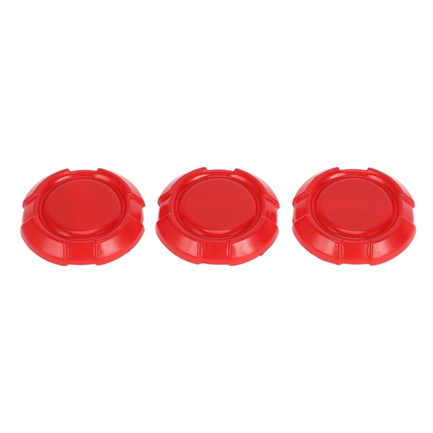 Cubierta de llave de puerta exterior 3 Pcs para Jeep Wrangler JL JLU Sport Sahara Rubicon 2018-2022 y Gladiator JT 2020-2022 ABS Rojo