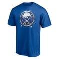 thumbnail image 2 of Men's Royal Buffalo Sabres Snow Logo T-Shirt, 2 of 3