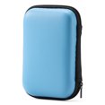 thumbnail image 1 of 7 colors available 2.5 Inch HDD Box Bag Case Portable Hard Drive Bag Headset Bag Multi-Function Mobile Power Pack Portable Case sky blue, 1 of 6