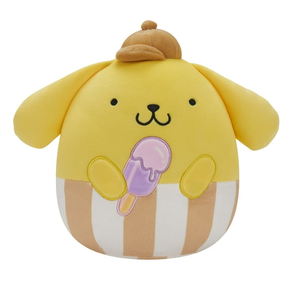 Squishmallows Original Sanrio 8 inch Pompompurin Holding Ice Cream - Child's Ultra Soft Stuffed Plush Toy