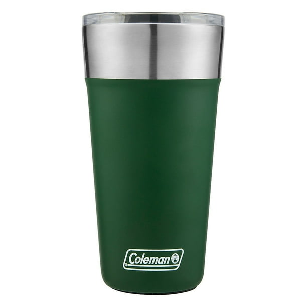 Coleman Brew Insulated Stainless Steel Tumbler, 20oz, Heritage Green