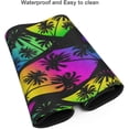 thumbnail image 4 of Gaming Mouse Pad Large Desk Mat,Desk Pad Extended Keyboard Pad,Anti-Slip Rubber Base Mouse Pad for Women Girls Work,Game,Office,Home 35.4"X15.7",Geometryn with Palm Trees, 4 of 6