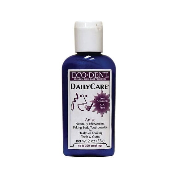 Eco-Dent Toothpowder Daily Care - Anise - 2 oz