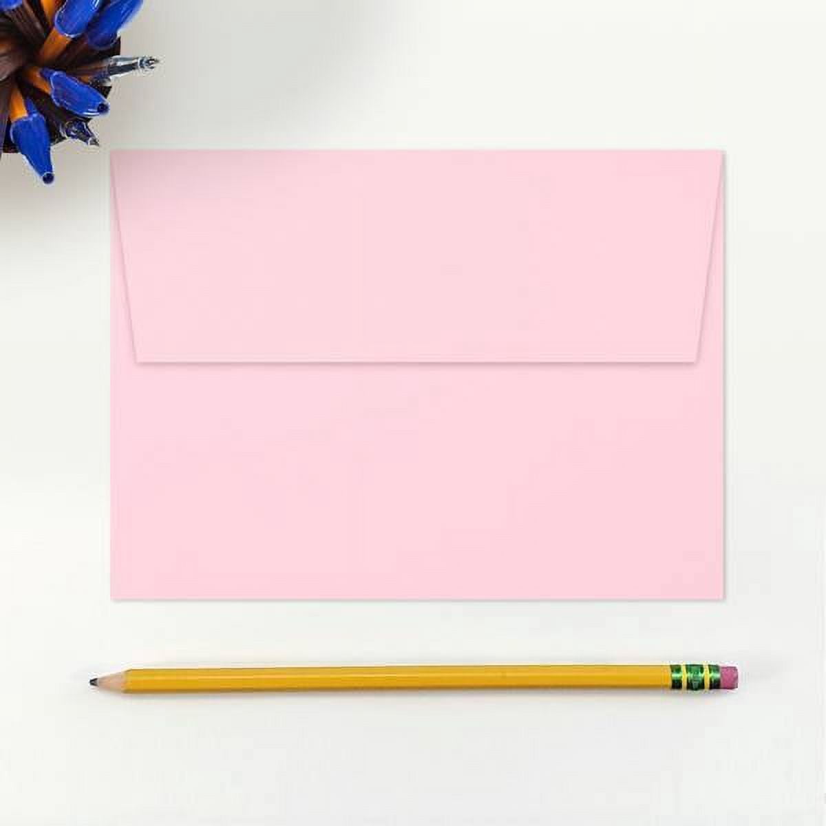 LUXPaper A7 Invitation Envelopes, 5 1/4 x 7 1/4, Candy Pink, 1000/Pack