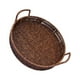 thumbnail image 5 of Ounissouiy Bandeja tejida, bandejas de almacenamiento con asa, ligero para pan y fruta, cesta de almacenamiento Retro para el hogar, flor Type2 NO2, 5 of 6