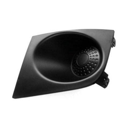 Left Driver Side Fog Light Cover - Compatible with 2007 - 2012 Nissan Versa 2008 2009 2010 2011