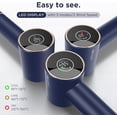 thumbnail image 2 of Hair Dryer, 110, 000 RPM Air-Sonic High-Speed Blow Dryer for Fast Drying, Cool/Care/Dry Mode Display & 200 Million Negative Ionic, PARWIN PRO BEAUTY 1875W Hair Dryer with Diffuser, Prussian Blue, 2 of 8