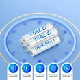 thumbnail image 5 of Palogreen AAA Rechargeable Battery 10-Pack 1.2V Ni-MH Triple A Batteries 1100mAh with Battery Case fot solar light, 5 of 7