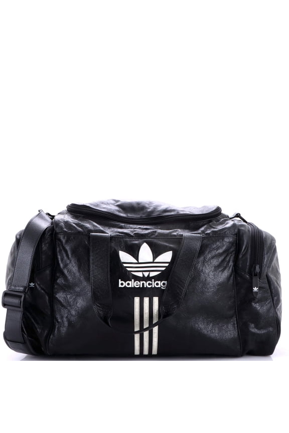 Pre-Owned x adidas Duffle Bag Leather Large By Rebag
