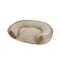 thumbnail image 2 of Arlee Step In Oval Round Cuddler Pet Dog Bed - Memory Foam - Chew Resistant - Large/Extra Large (choose your color), 2 of 9