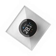 thumbnail image 6 of M Buder Smart Thermostat for House 1.32in TFT Screen Touch Knob Voice WIFI Temperature Controller with Ambient Lights for Home Water Heating GA White 3.39 inches / 8.6 cm, 6 of 7