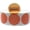 Orange, variant on Red Transparent Colored Labels | 1" inch Round - 500 Pack | InStockLabels.com