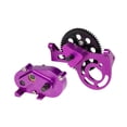 thumbnail image 3 of 1:10 RC Crawler Car RC Car Gearbox Set DIY Modificación Accesorios Modelo RC Car Púrpura, 3 of 9