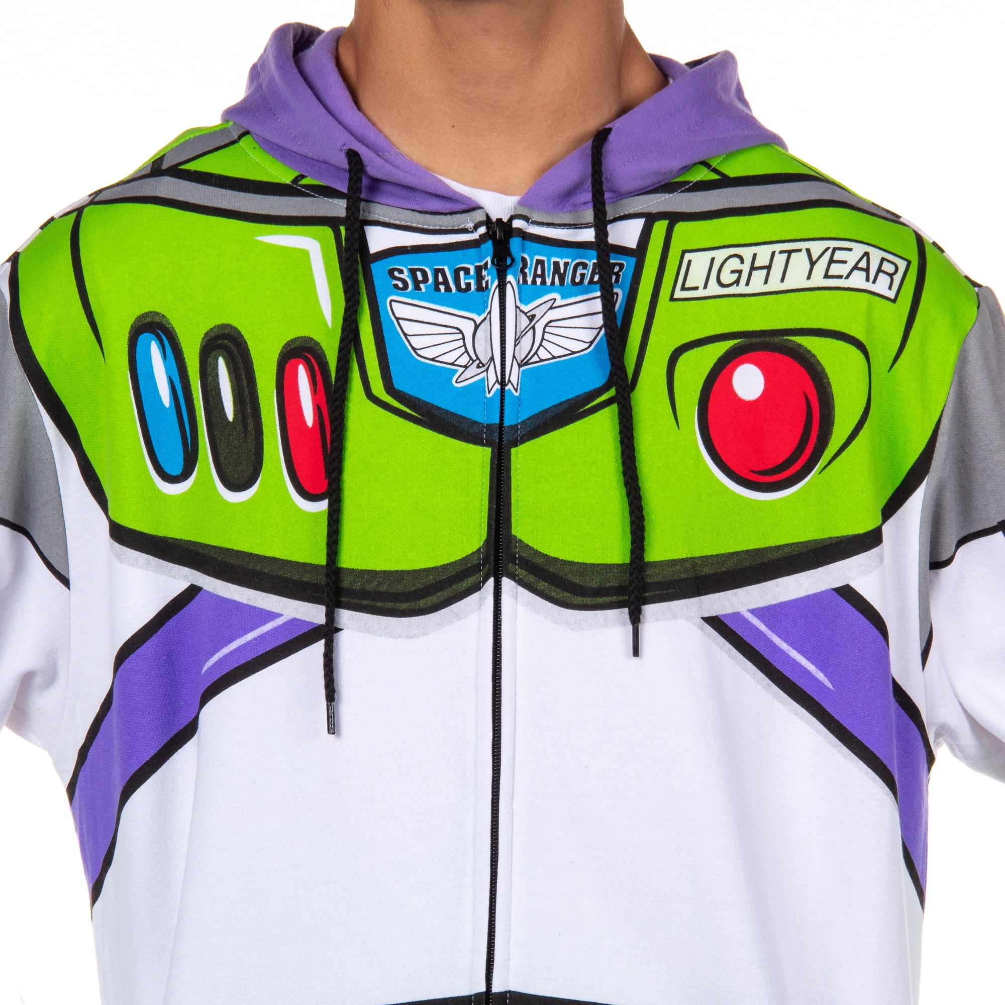 Disney Pixar Toy Story Buzz Lightyear Men's Costume Zip
