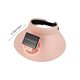 thumbnail image 3 of Gorra De Ventilador Solar De Poliéster 1 unidad de sombrero solar de poliéster rosa con batería recargable USB,ala ajustable y 3 velocidades de enfriamiento para protección solar al aire libre. Rkxzt, 3 of 9