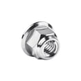 thumbnail image 4 of Wanyifa Titanium Flange Head Metal Lock Nut M6 M8 M10 M12 for Motorcycle Cars,M12 Pitch 1.25mm,Silver,6 Pcs, 4 of 7
