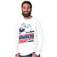 thumbnail image 5 of Popeye The Sailor Man American Might Long Sleeve TShirt Men Women Brisco Brands L, 5 of 6