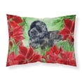 thumbnail image 1 of Carolines Treasures CK1319PILLOWCASE Newfoundland Poinsettas Fabric Standard Pillowcase, 1 of 2