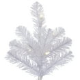 thumbnail image 2 of Vickerman 12' Crystal White Pine Slim Artificial Christmas Tree, Warm White LED Lights, 2 of 4